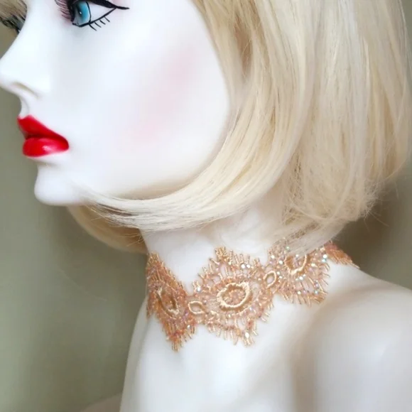 Amrita Singh Marta Lace Choker - Picture 3 of 10